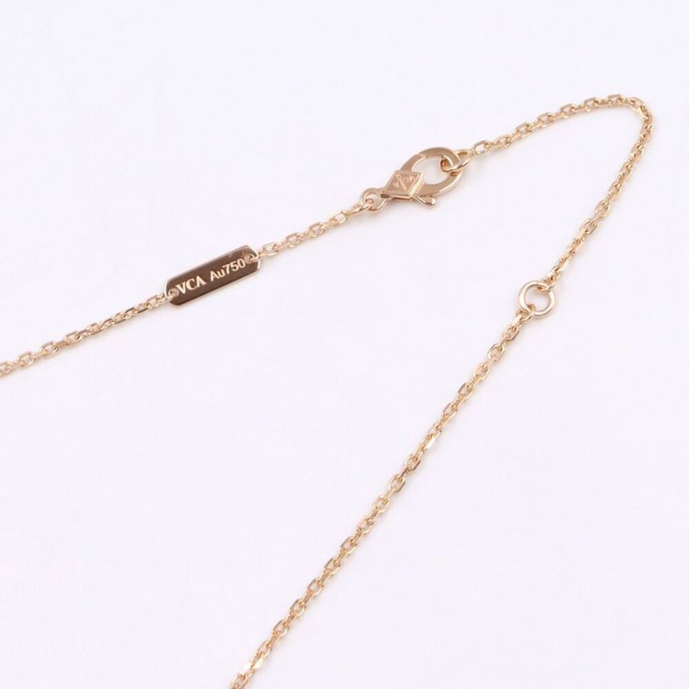 Van Cleef & Arpels Vintage Alhambra Au750 Necklace - Picture 4 of 7